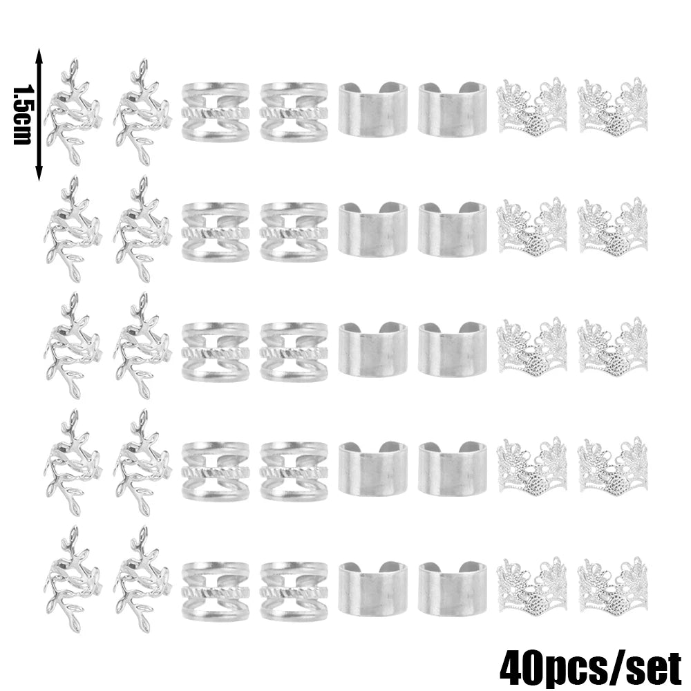 Vòng Trang Sức Tóc 100 Chiếc - Phụ Kiện Tóc Sành Điệu