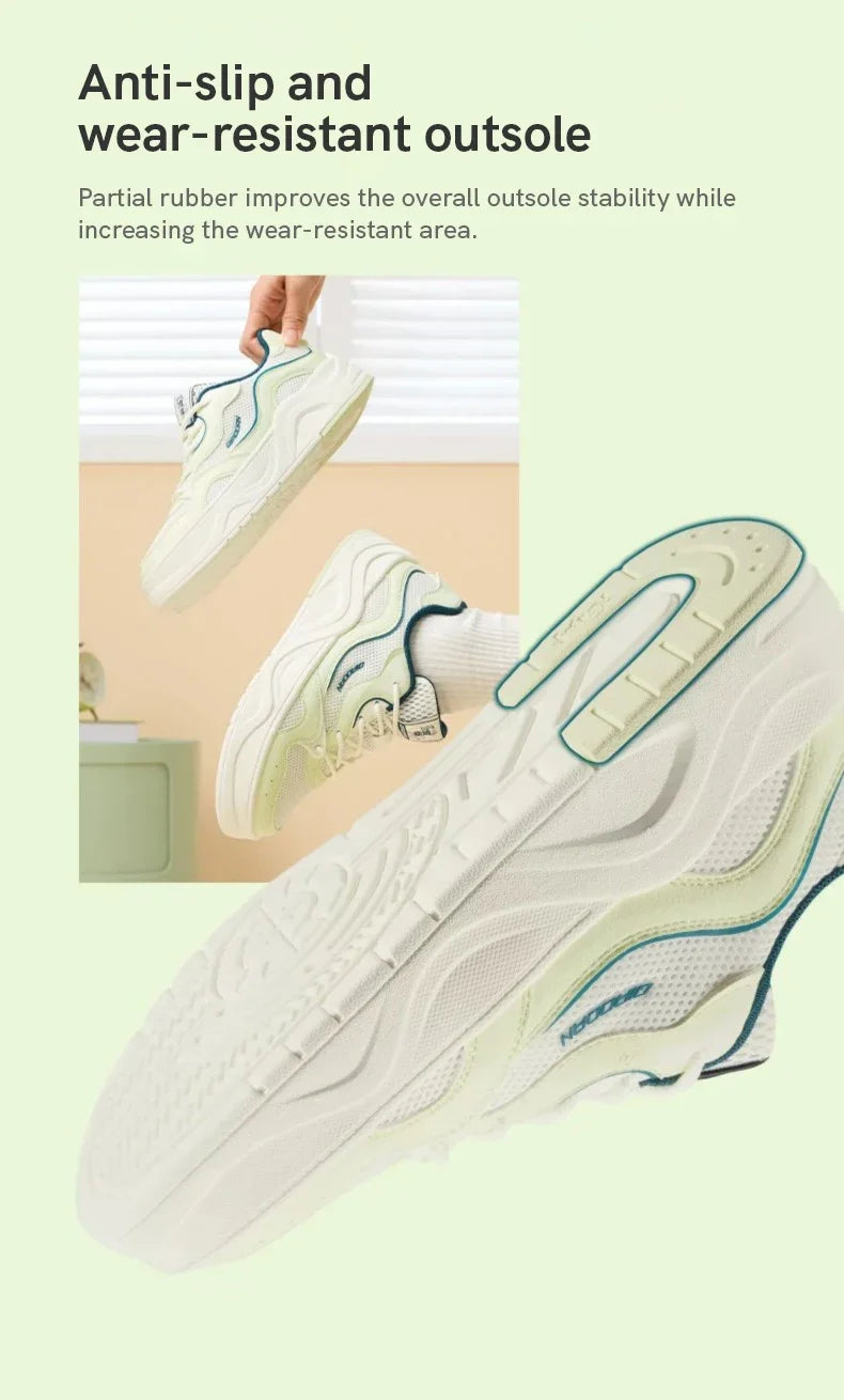 QIAODAN Hailang 2025 Women's Sports Shoes - Breathable and Lightweight