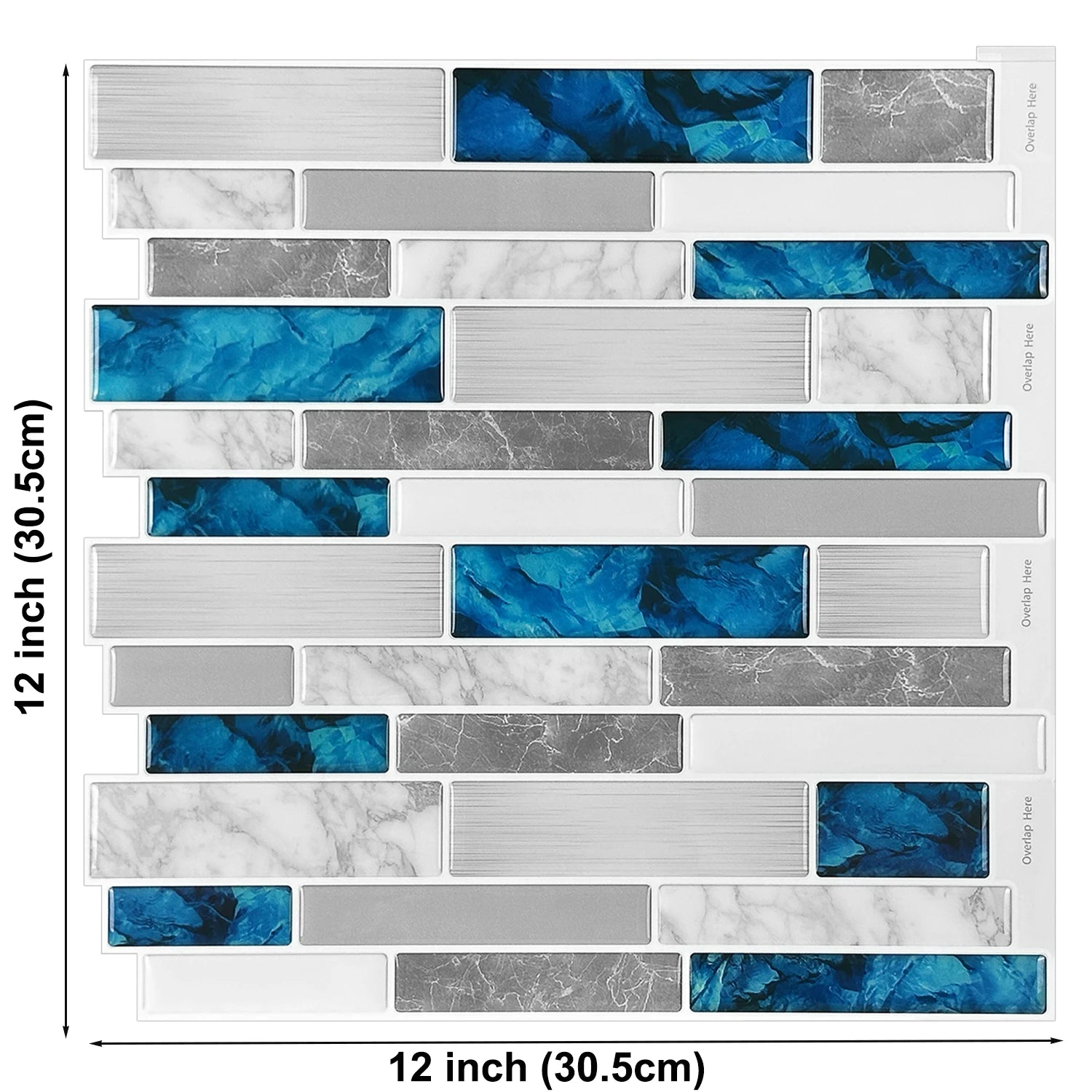 Vividtiles Big Size Self Adhesive Wallpaper Waterproof Kitchen DIY Wall Sticker