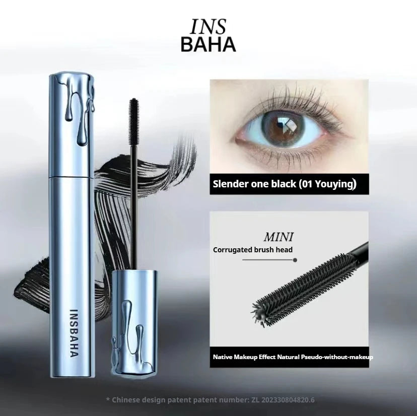INSBAHA 3D Curling Mascara Natural Thick Waterproof