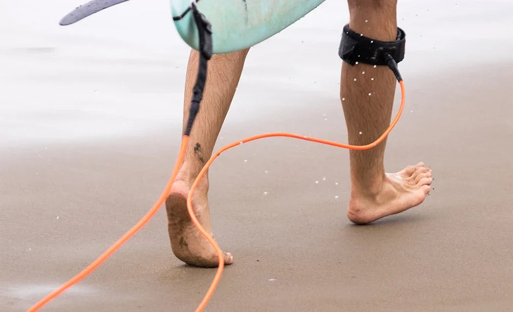 SUP Board Surf Leash 6/7FT Surfboard Rope Surf Rope Surfboard Leash TPU Stainless Inflatable Paddle Board Longboard Foot Rope