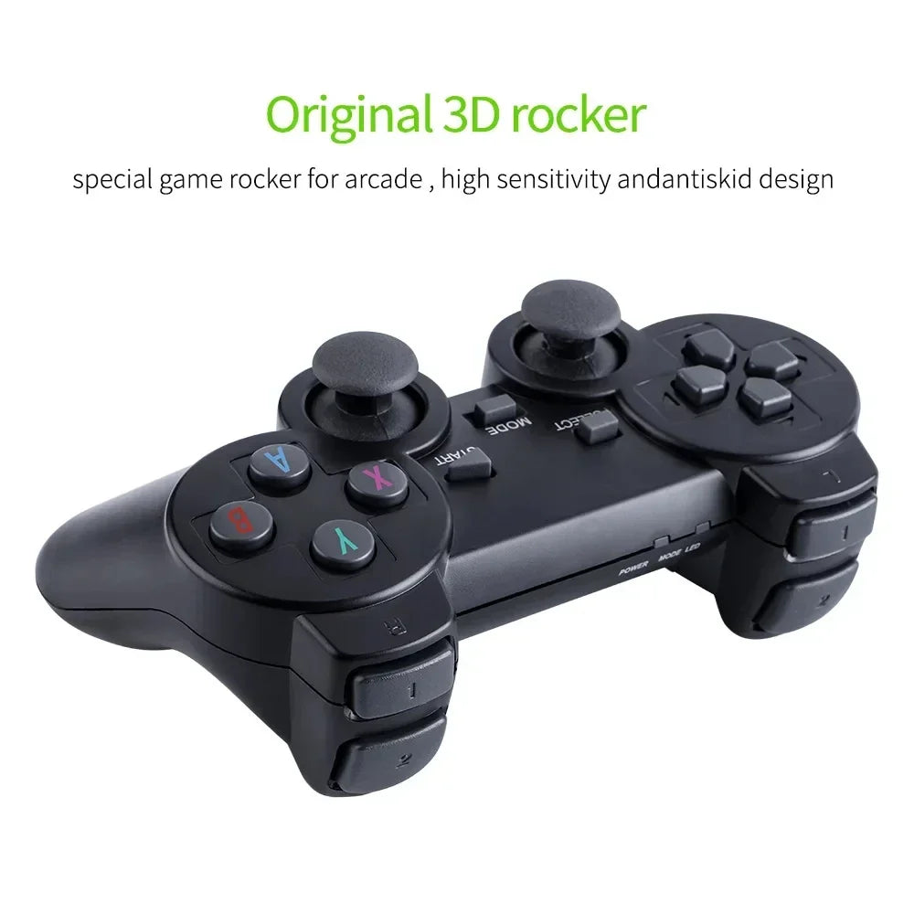 Máy chơi game 64+M8 20.000 trò 2 tay cầm không dây 4K - Daisan Mart