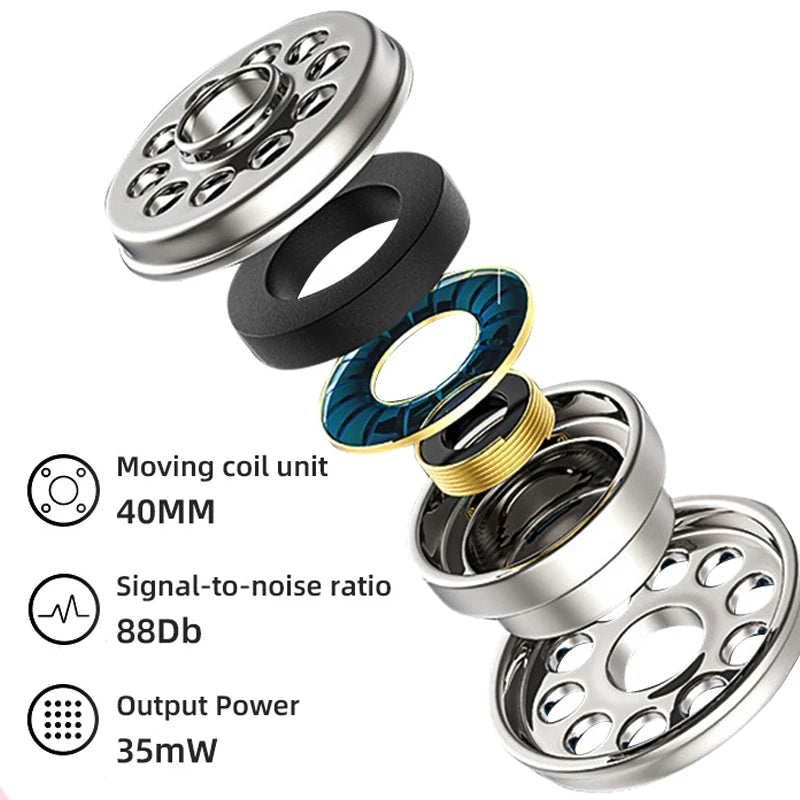 Foldable Bluetooth headphones for kids with standard sound