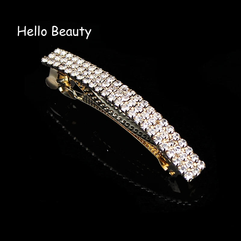 Luxurious French Style Korean Crystal Hair Clip