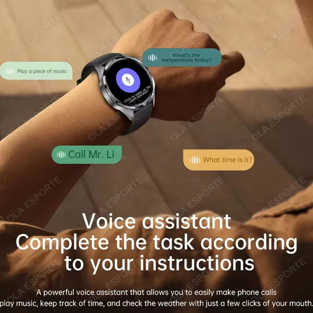 Đồng Hồ Thông Minh 2025 Nam Watch Pro AMOLED GPS NFC