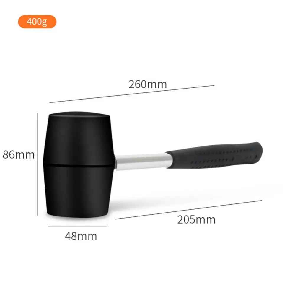Multifunctional Rubber Hammer Multi Tool Floor Tile Marble Special Home Beef Tendon Mallet Hammer 300g 400g 500g 750g 1000g
