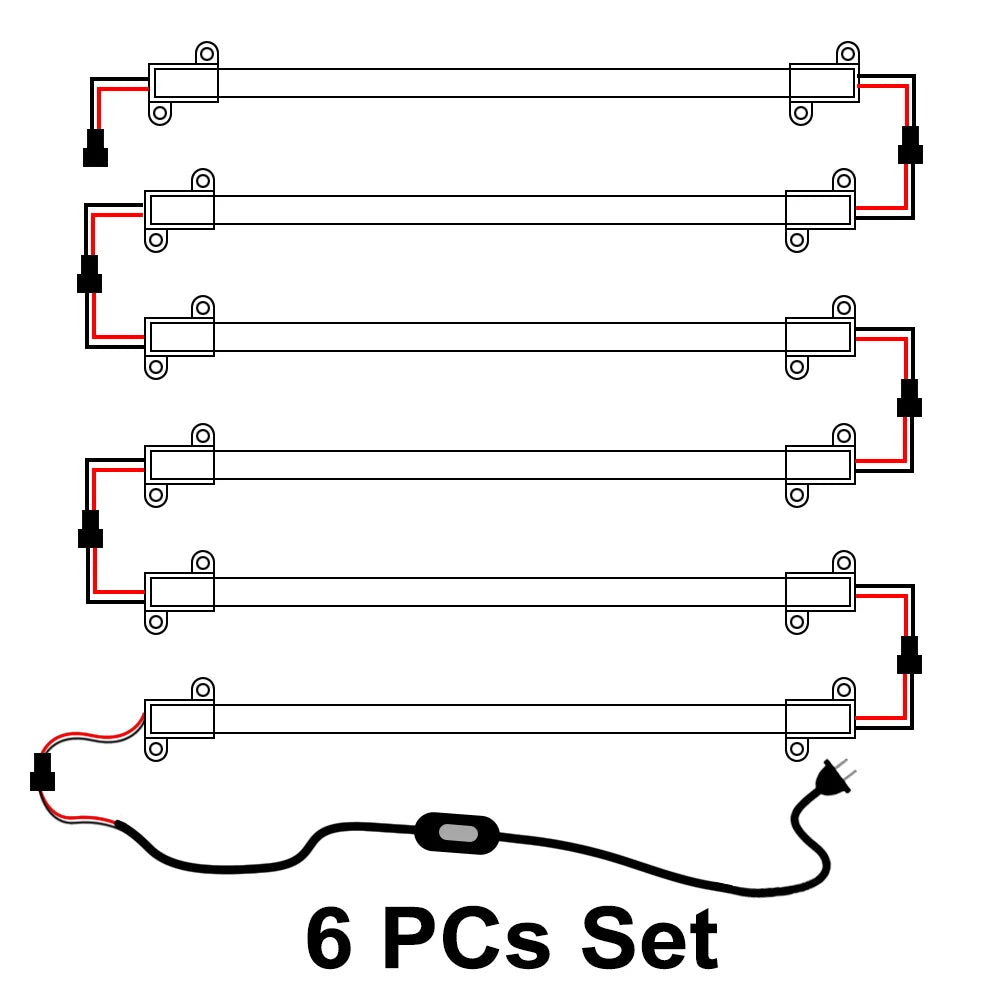 50cm Super Bright Energy Saving LED Light 220V