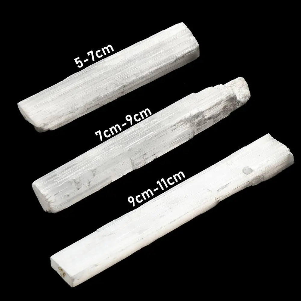 Natural Selenite Chopsticks - Healing Quartz Stone