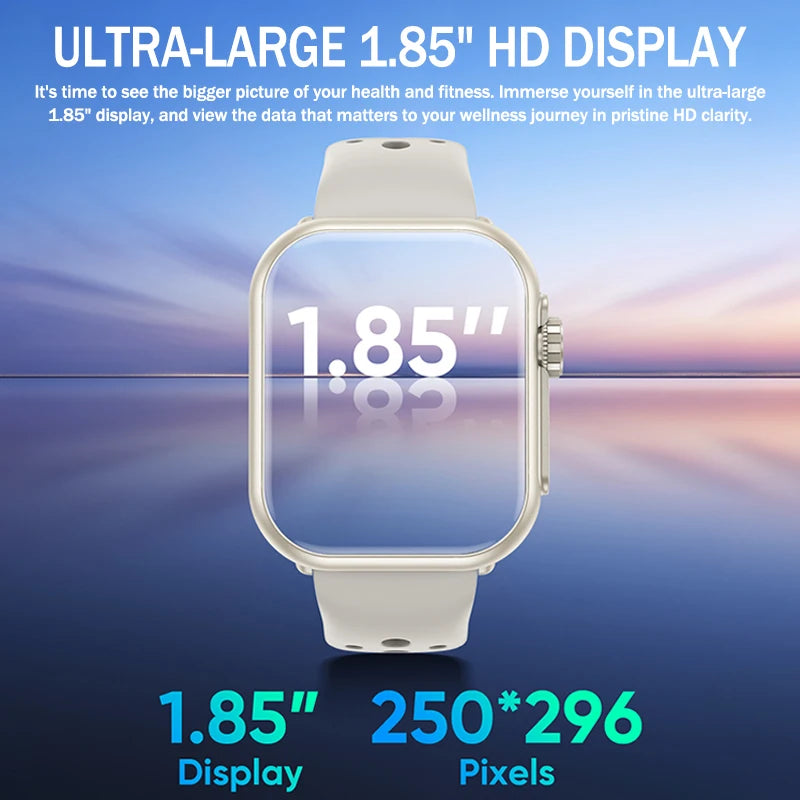2025 AMOLED 1.85 IP68 Fashion Smart Watch