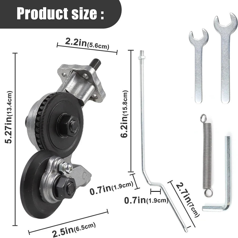 Electric Metal Nibbler Drill Attachment with Adapter DIY Metal Cutter Sheet Drill Attachment for Metal Cutting Copper Cutter