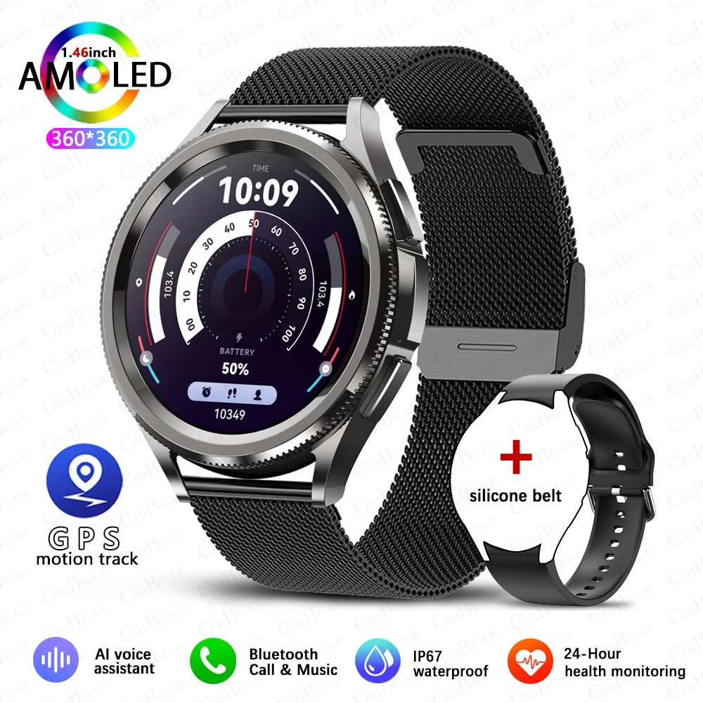 Đồng Hồ Thông Minh 6 GPS Thể Thao Chống Nước Gọi Bluetooth