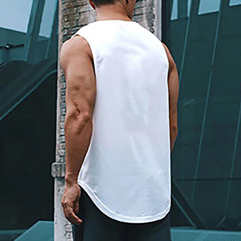Men's Gym Mesh Tank Top Quick Dry Bodybuilding Cool