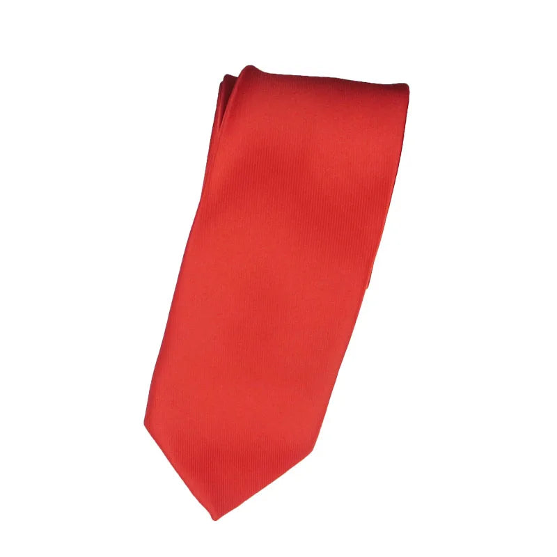 萊加米 (Legami) 高級紅色真絲男士領帶，飾有奢華圖案