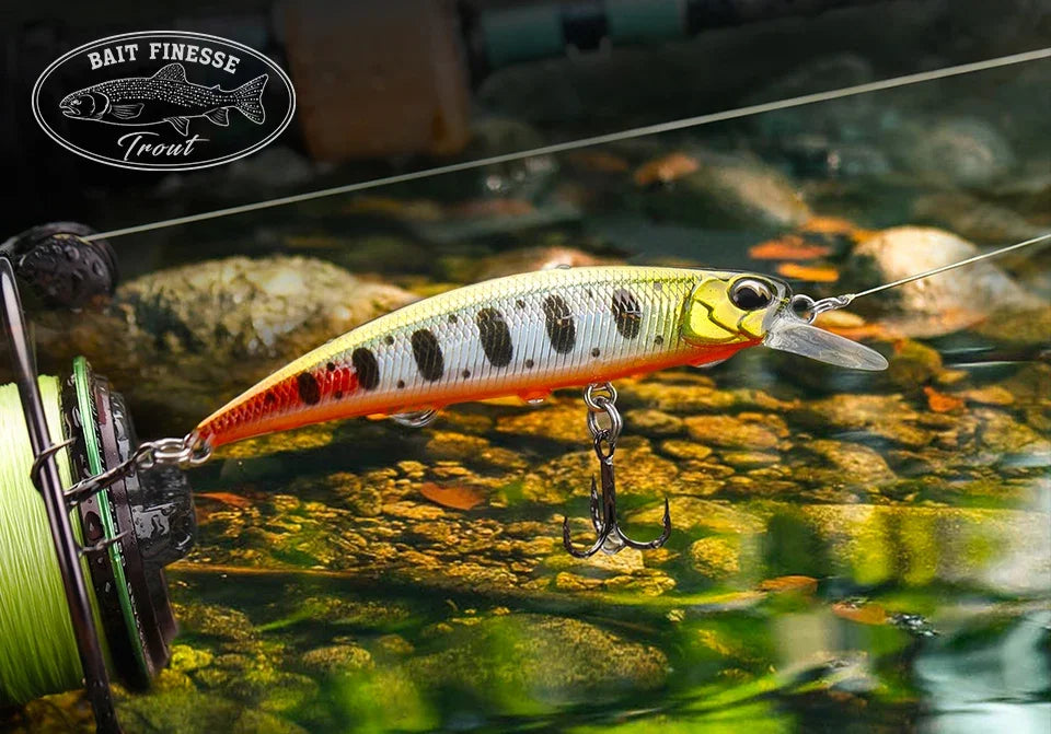 Mồi Câu TSURINOYA DW75 70mm 8.9g Cho Cá Chìm Nước Ngọt