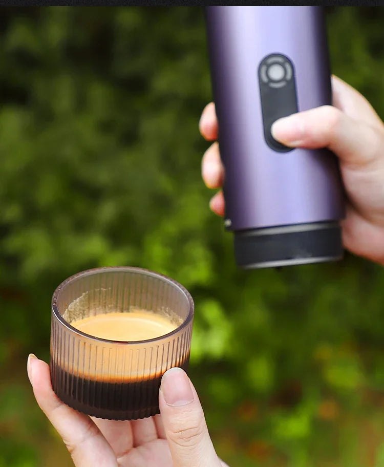 Bincoo Portable Electric Espresso Coffee Maker for Camping Wireless Heating Concentrated Extraction Coffee Machine Red Dot Award - Daisan Mart