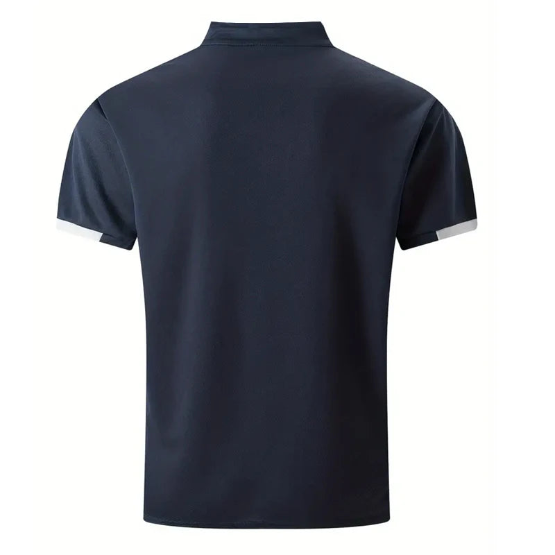 Áo Polo Nam Xuân Hè Thời Trang Cổ Đứng In Logo - Daisan Mart