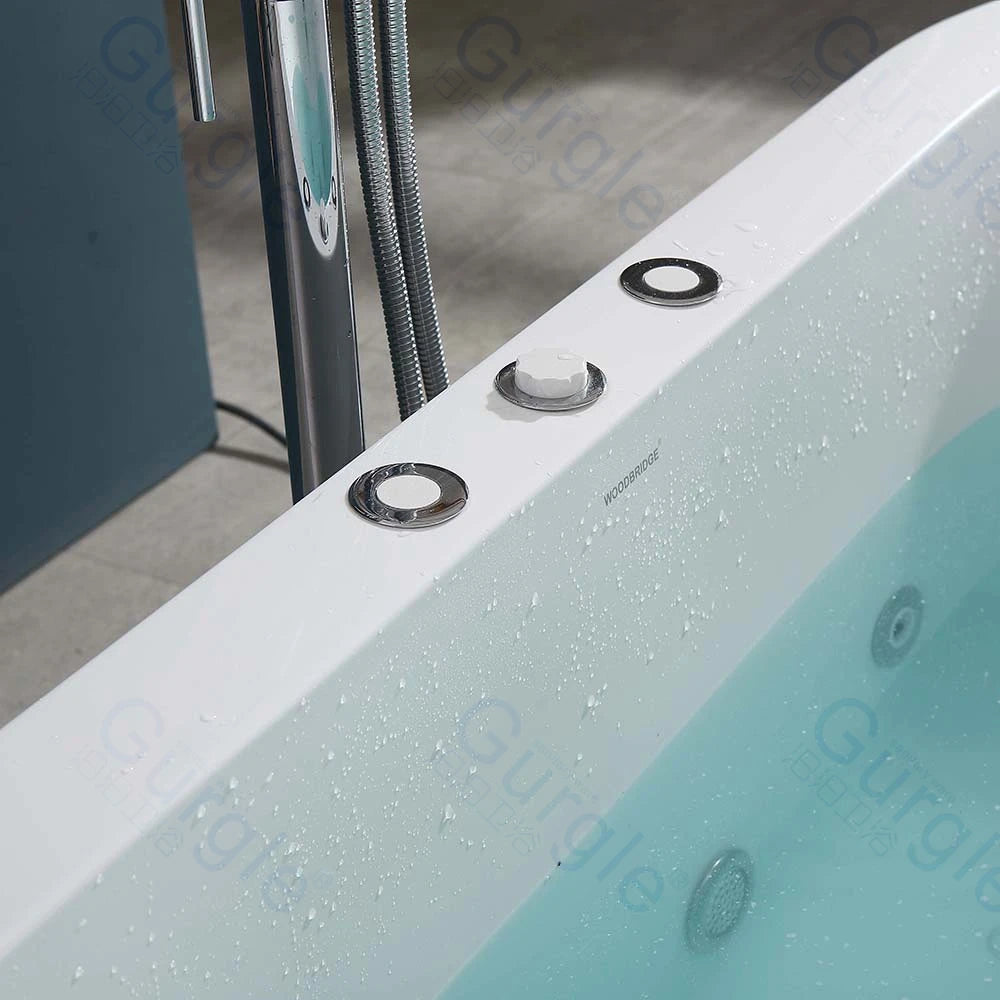 Modern Acrylic DUTRIEUX Massage Bathtub