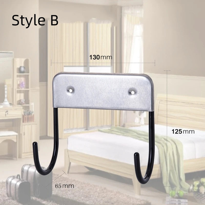 Iron Board Wall Rack Hanger Organizer Over Door Ironing Board Holder Ironing Hanger Ironing Board Holder for Rooms