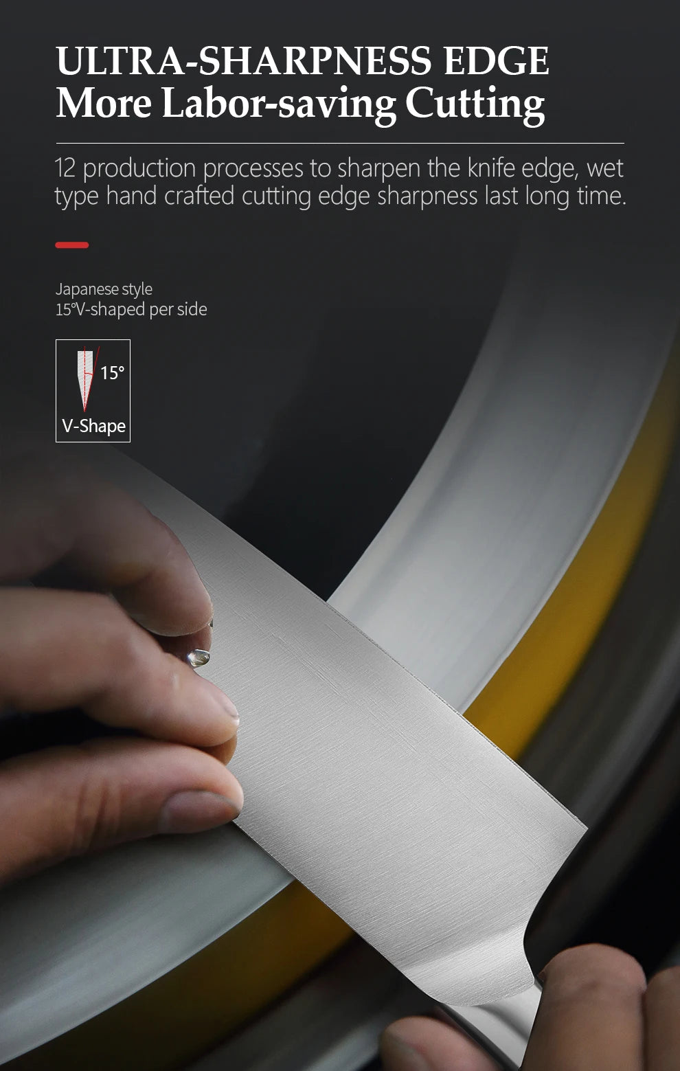 Bộ Dao XINZUO Nhà Bếp Cao Cấp - Sắc Bén & Tiện Dụng