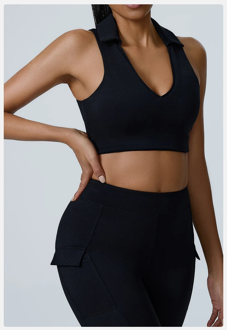 Women's Shockproof Quick Dry Yoga Fit Sports Bra