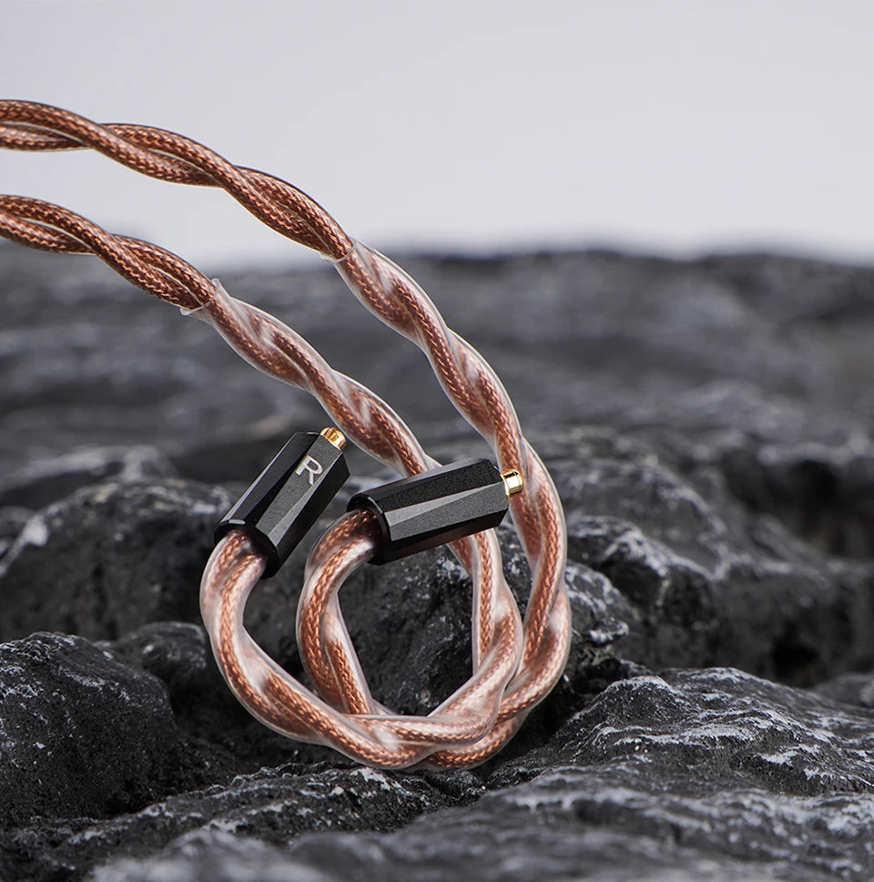 NICEHCK OurOasis Audio Replace Cable Furukawa Copper Mixed with 6N OFC HiFi Wire MMCX 0.78 2Pin for S12 Pro MagicOne Himalaya - Daisan Mart