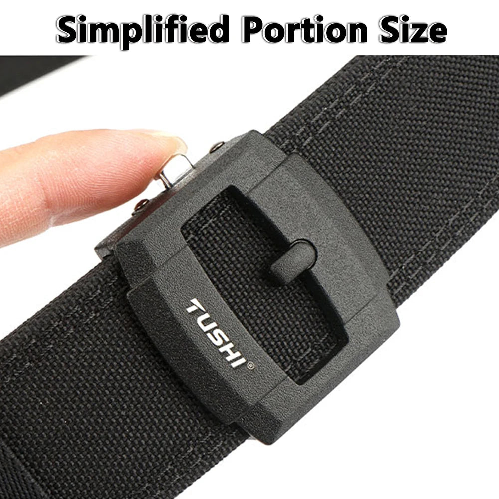 Thắt Lưng Nam Nữ TUSHI Thời Trang Đa Năng Canvas Thoáng Khí
