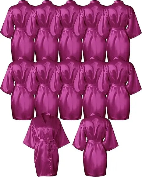 Áo choàng cưới lụa satin cho phụ dâu - Cô dâu sẵn sàng - Daisan Mart