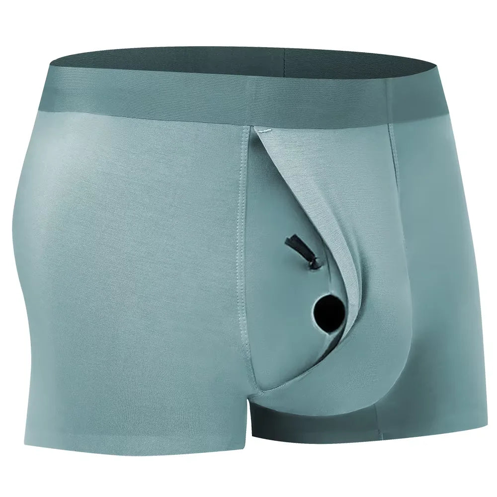 Men's Breathable Pouch Underwear Supports Phimosis Treatment