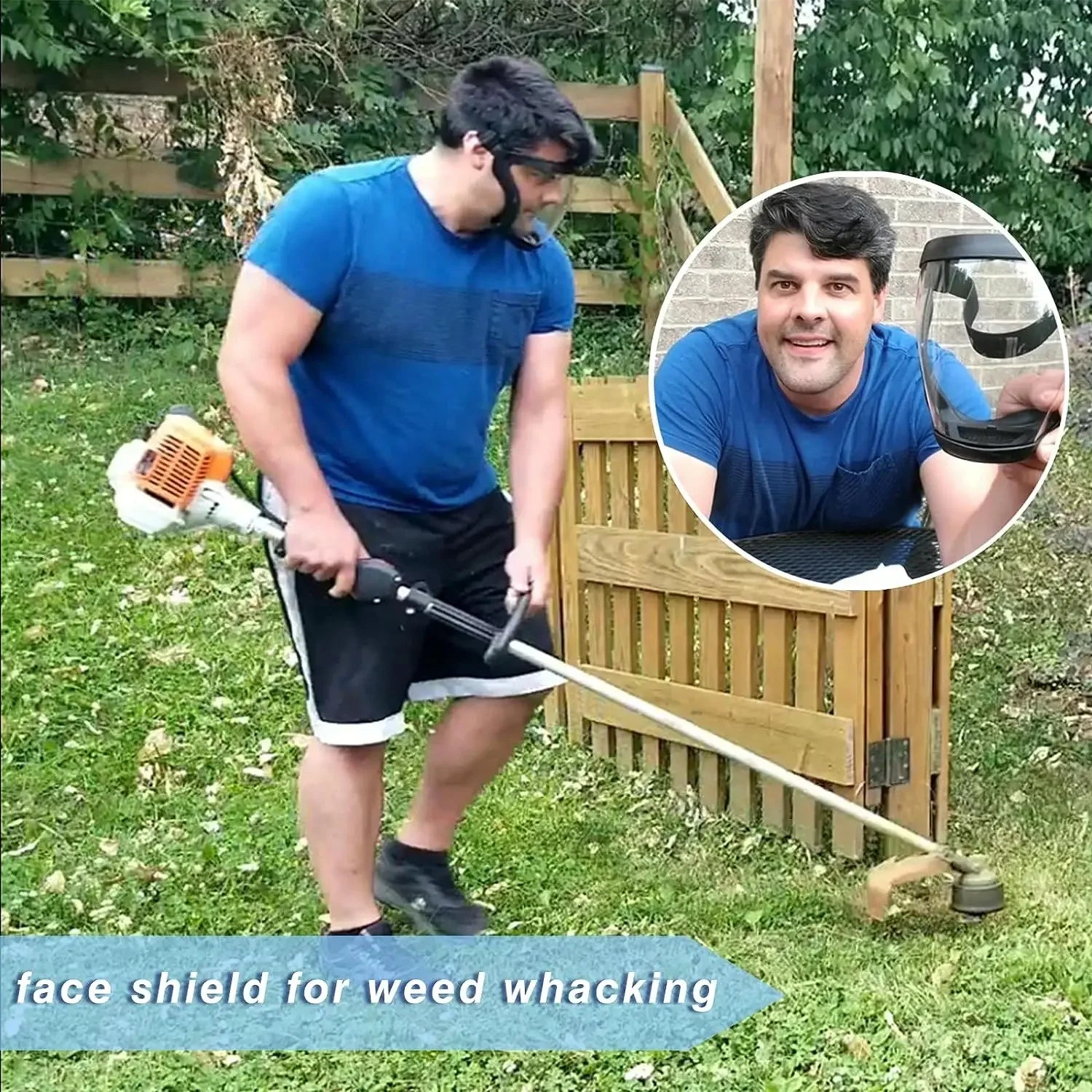 Outdoor Waterproof Transparent Protective Mask