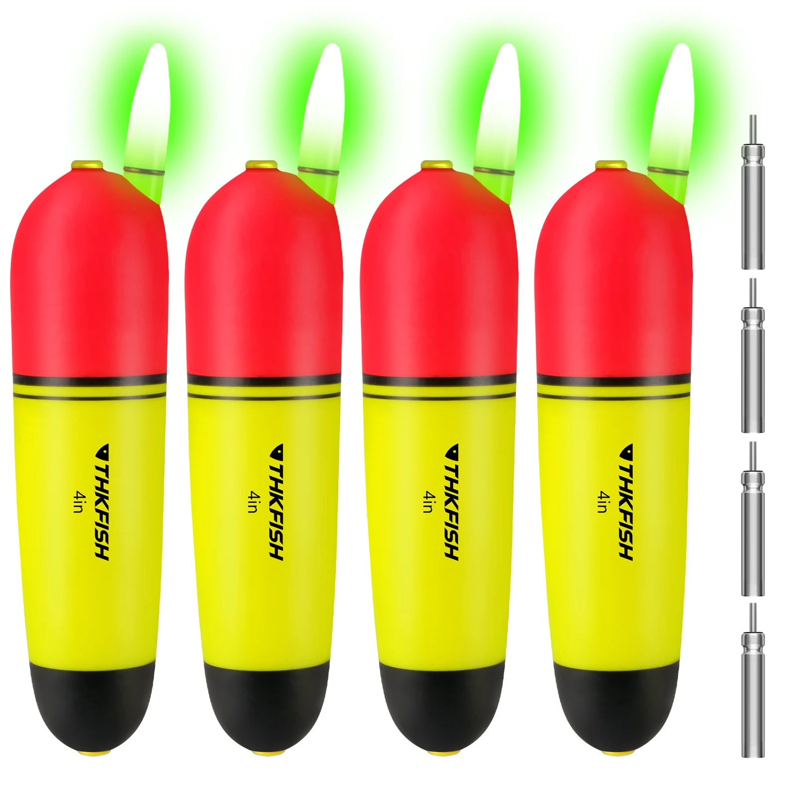 Phao Câu Đêm LED THKFISH - Bộ 2 Chiếc Phát Sáng