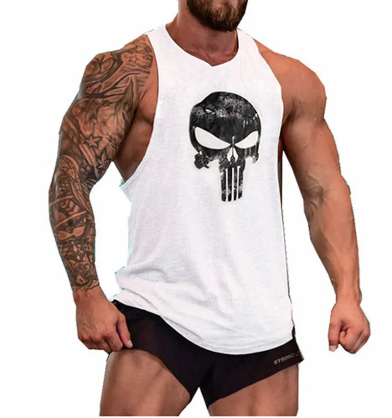 Men's Bodysuit Gym T-Shirt, Gym Tank Top, Breathable