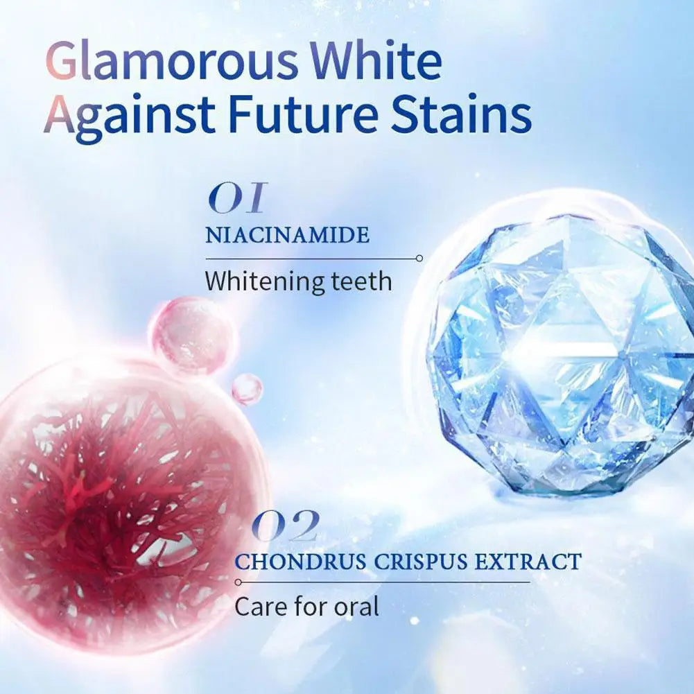 Niacinamide Whitening Toothpaste Fresh Breath Intensive Toothpaste Protect Enamel Periodontitis Stain Removal Tooth Prevent - Daisan Mart