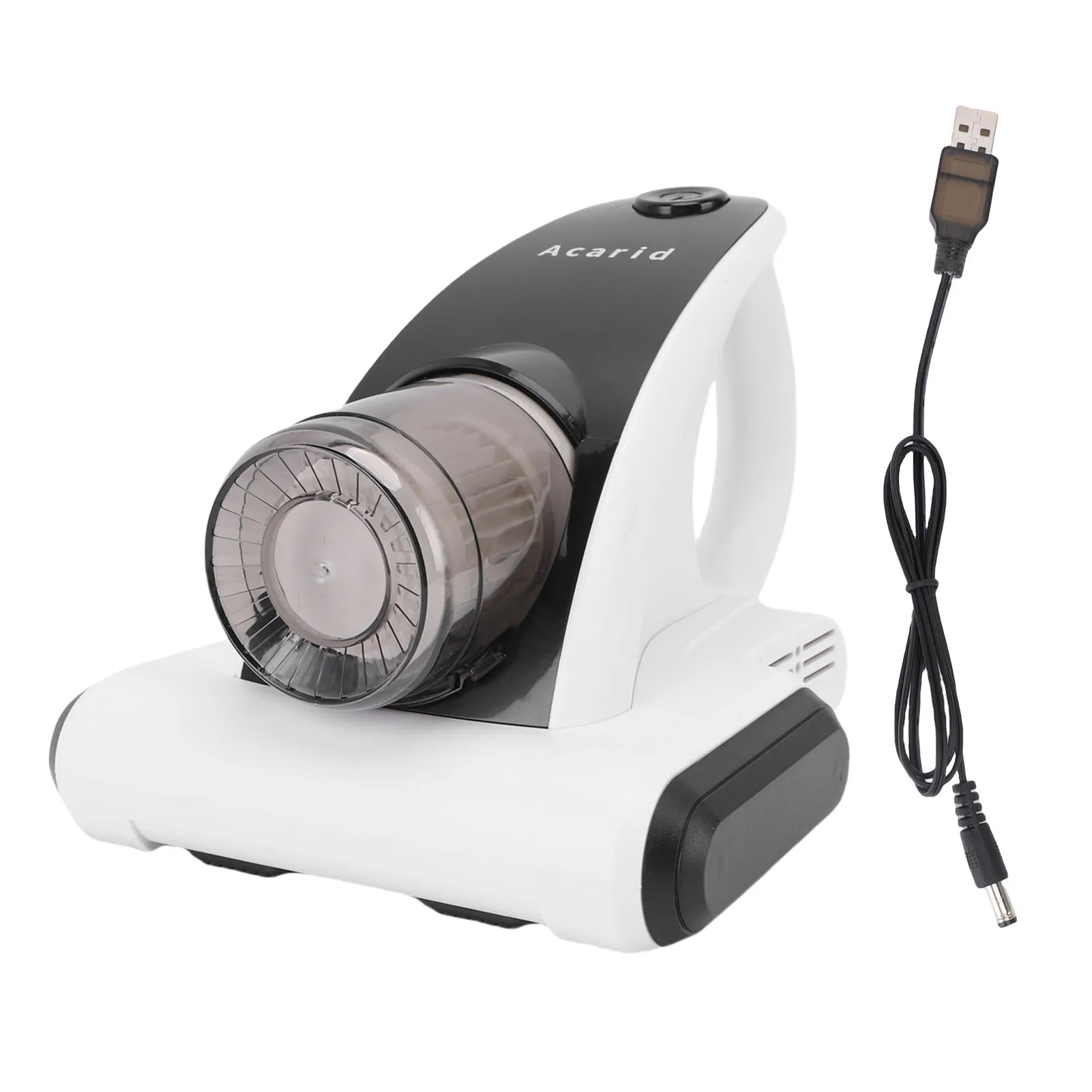 Handheld Pillow Cleaner Mattress Vacuum Cleaner Strong Suction 12000Pa Portable 350ml Dustbin USB Cordless for Plush Toys