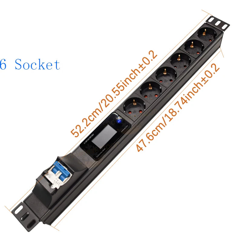 Smart Socket Network Cabinet Voltage Measurement 2-8 EU