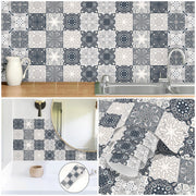 European Style Ceramic Wall Sticker Kitchen Bathroom Waterproof Home Decor Waistline Skirting Strip Peel &amp; Stick Art Wall Decals