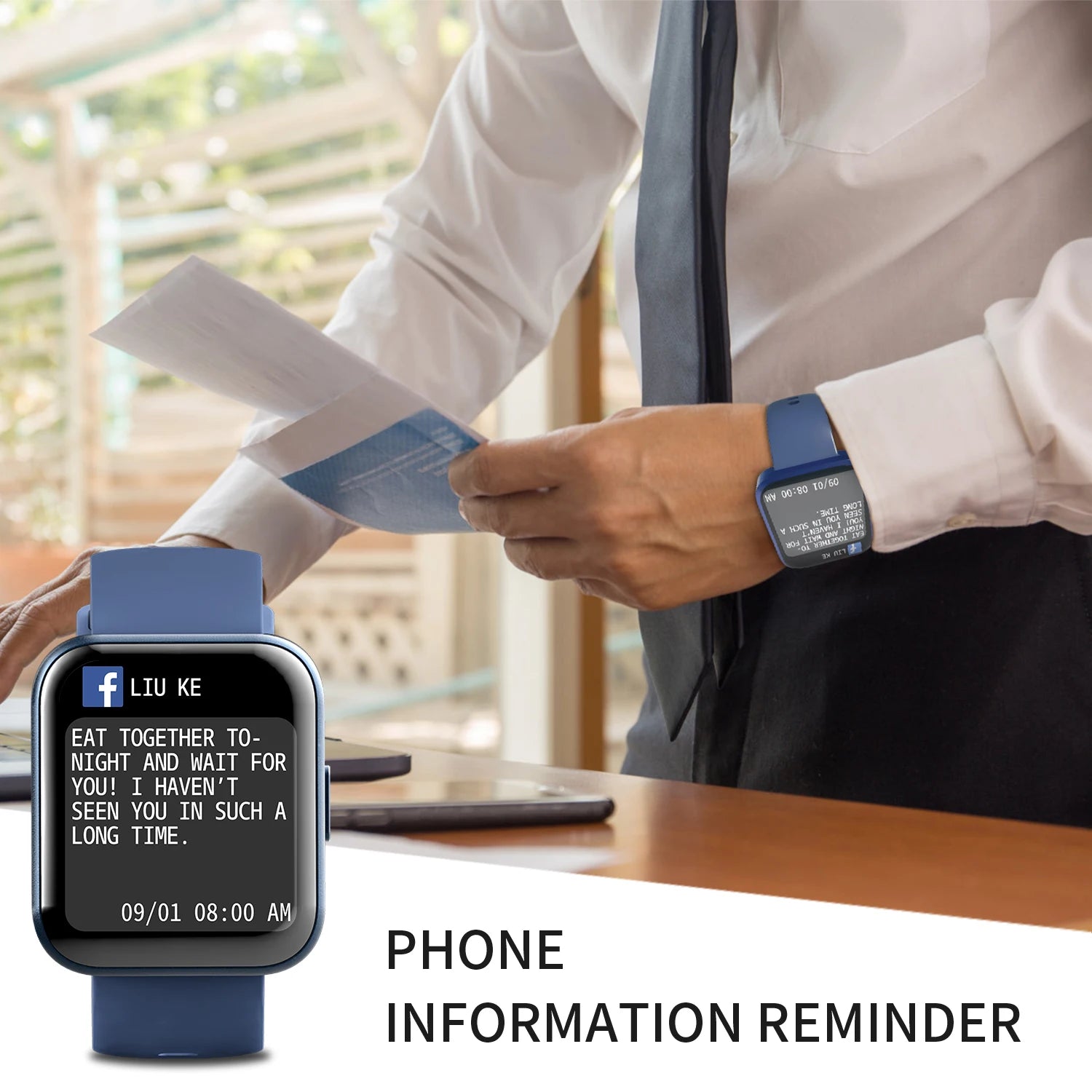 Multi-function Waterproof Smart Watch Health Tracker