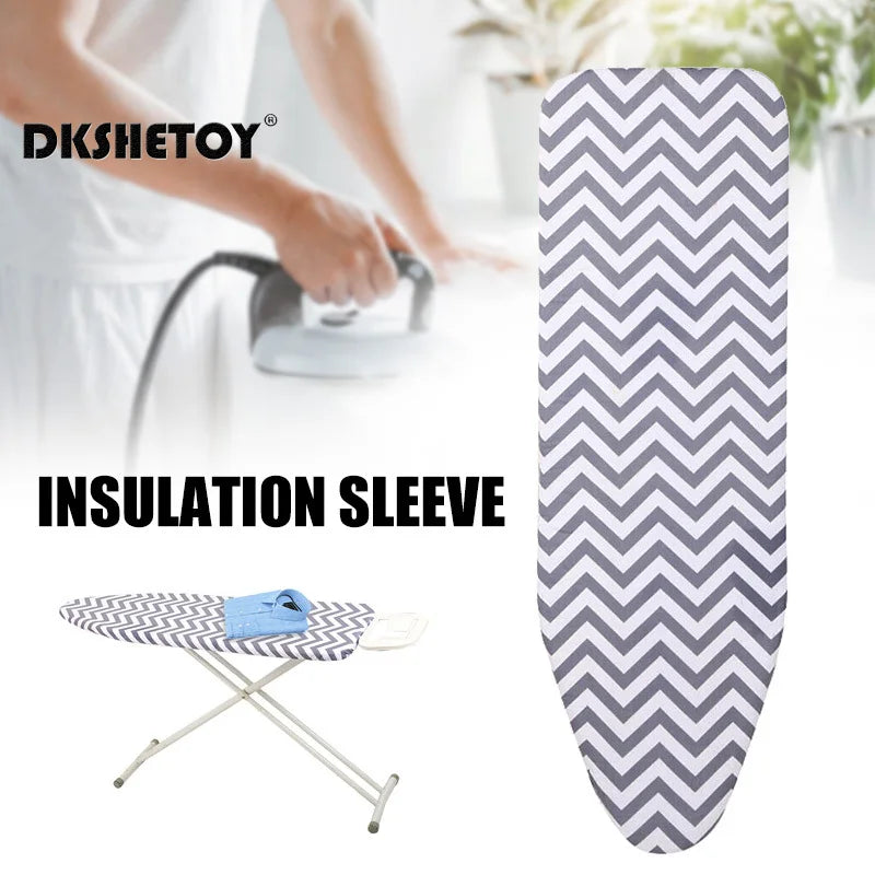 Ironing Board Covers 150 x 50cm Sleeve Collars Ironing Board Cover Extra Wide Anti-Scalding Cover