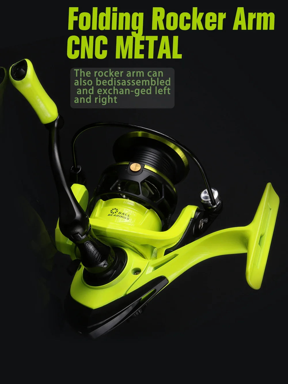 Máy câu BAKAWA 1000/2000/3000 - Quay mượt, bền bỉ