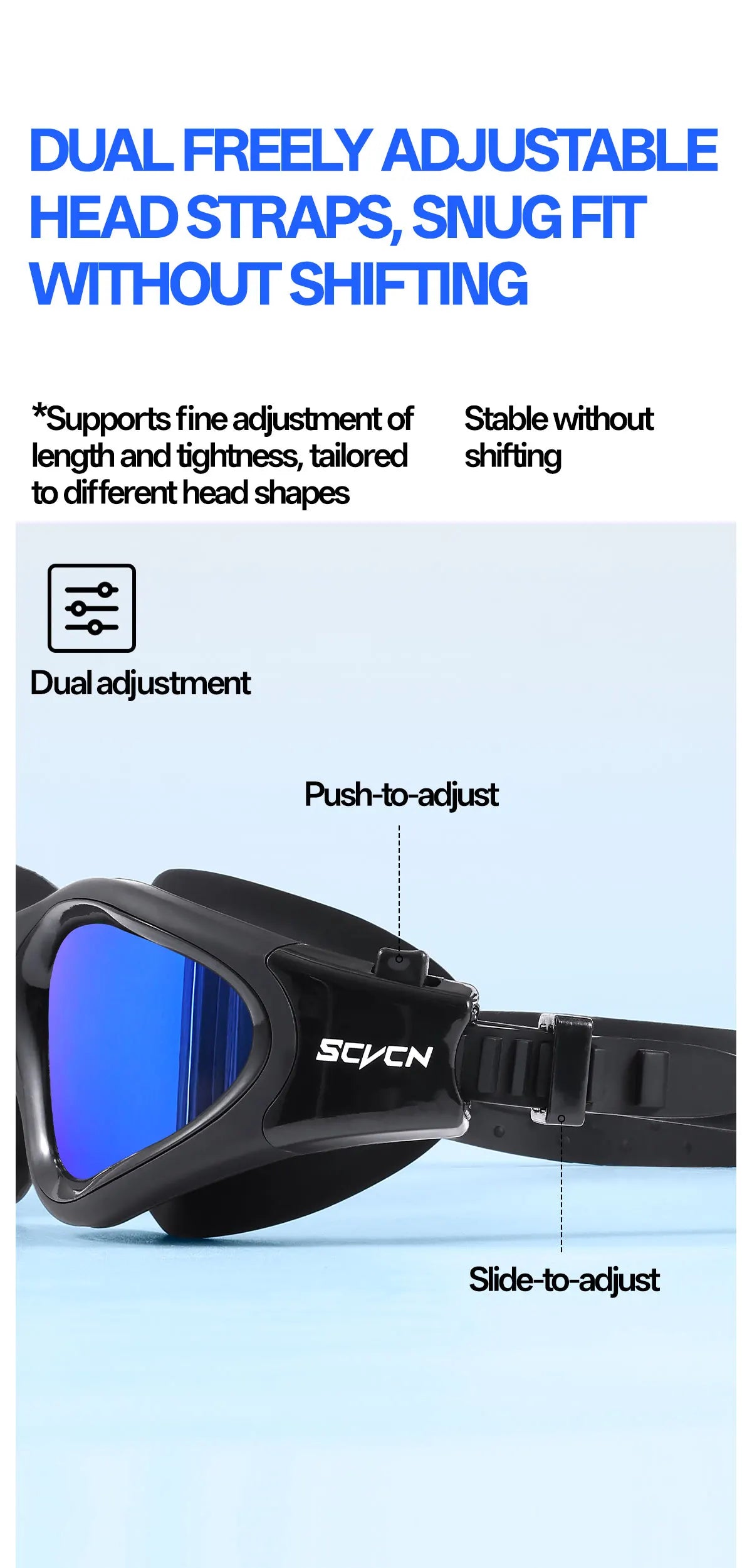 Kính bơi chống tia UV chuyên nghiệp nhập khẩu cao cấp