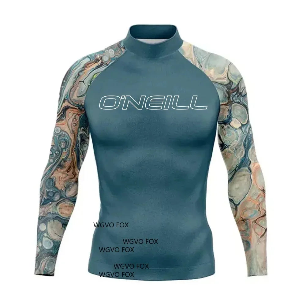 Áo Lướt Sóng Nam 2025 - Chống Nắng UPF50+ Rashguard