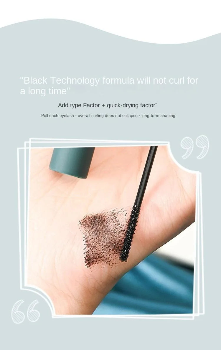 Waterproof 24H Long Lasting Natural Smudge-Proof Mascara