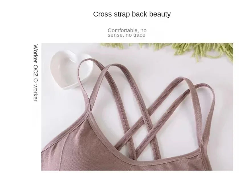 Áo Tập Nữ Đẹp: Thể Thao, Vắt Chéo, Nâng Đỡ, Thoáng Mát - Daisan Mart