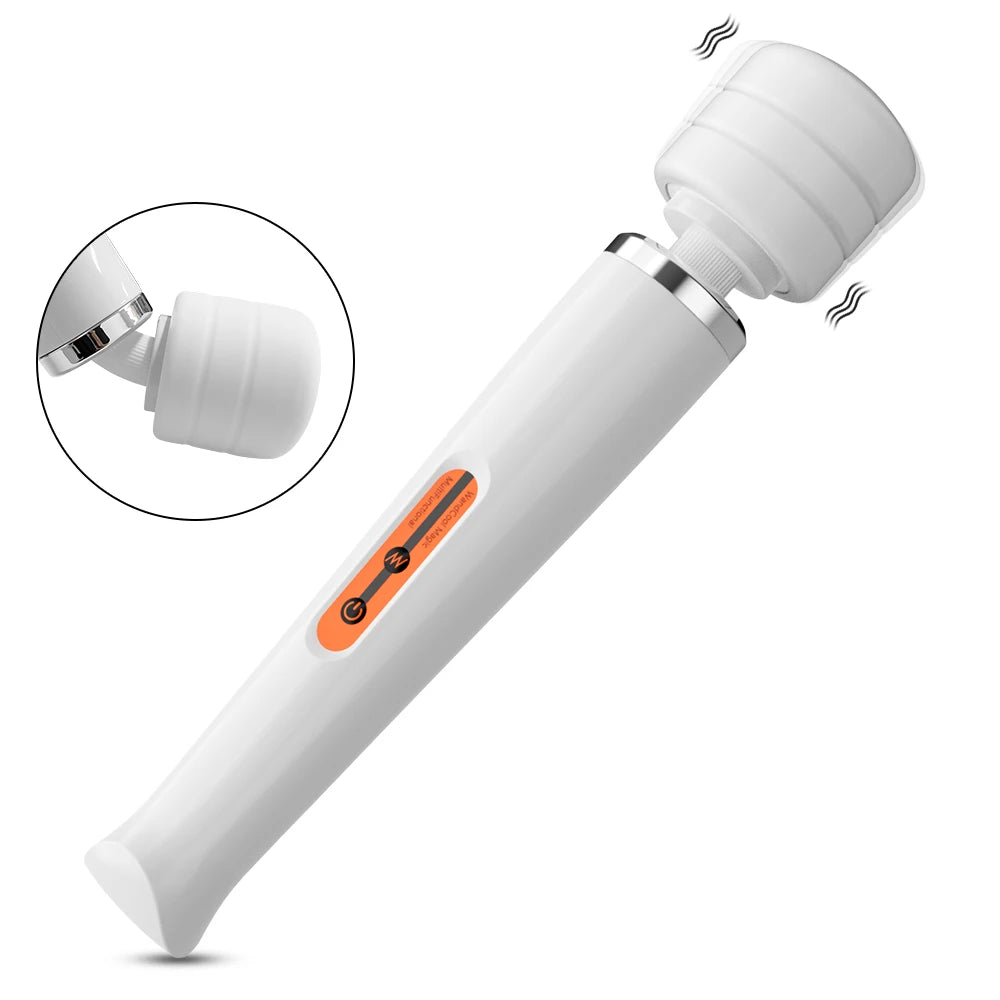 Multi-function G-Spot Stimulating Vibrating Magic Wand for Women