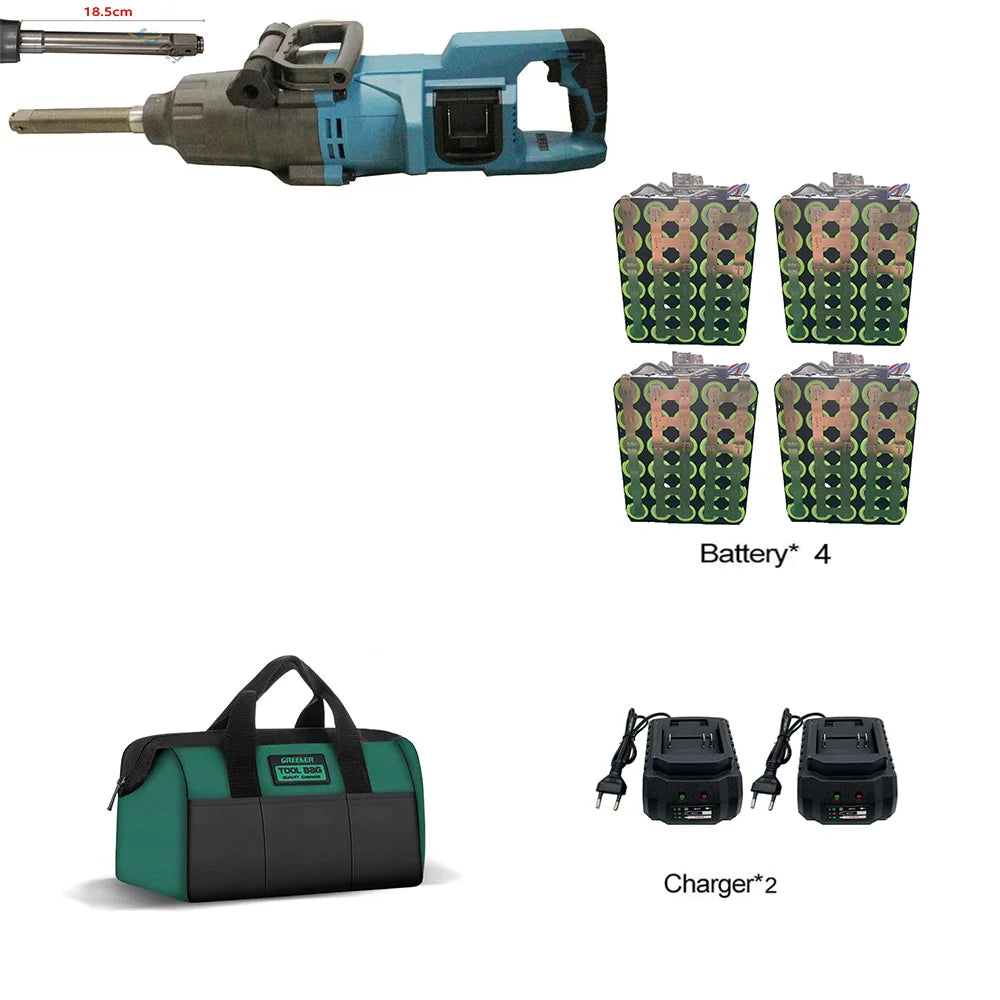 Máy Siết Bu Lông Makita 1 Inch 6000N.m Pin Kép Mạnh Mẽ - Daisan Mart