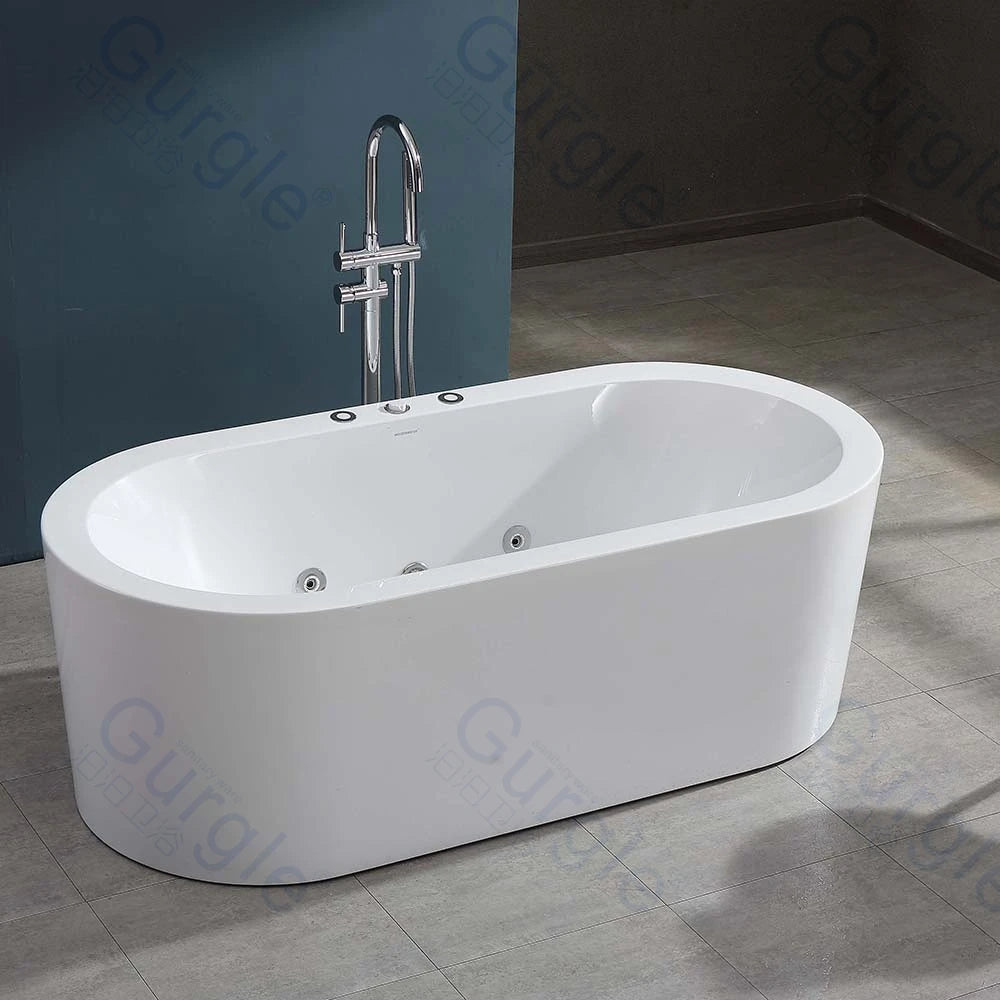 Modern Acrylic DUTRIEUX Massage Bathtub