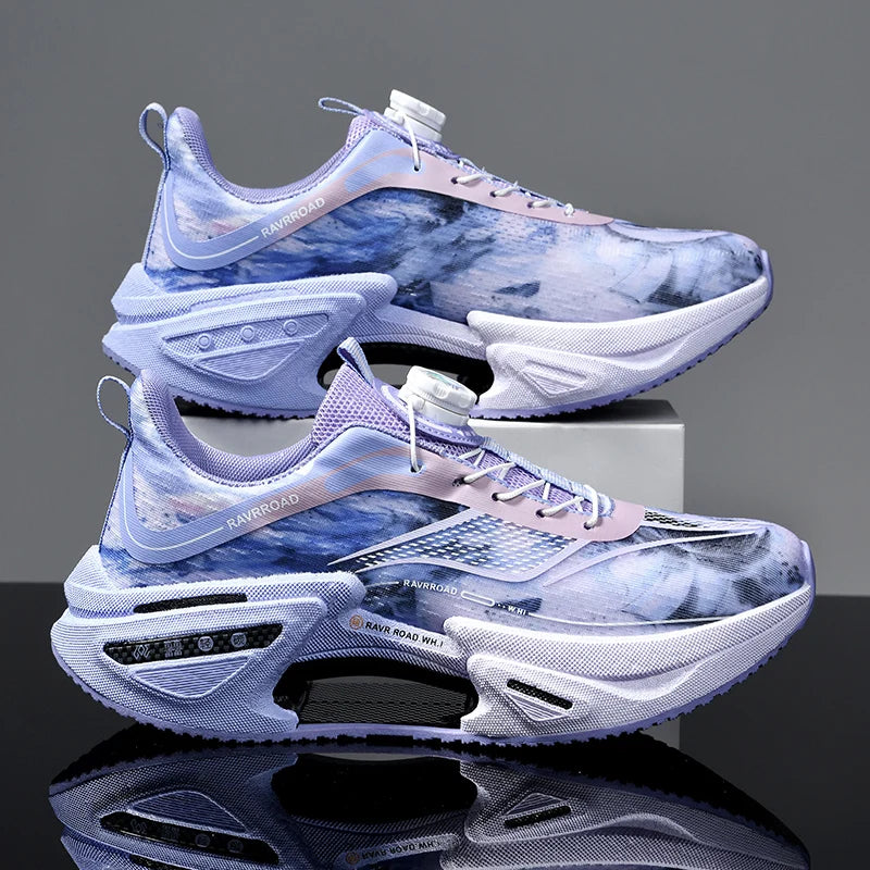 Giày Thể Thao Carbon Đệm Khí Nhẹ Chống Trượt Marathon