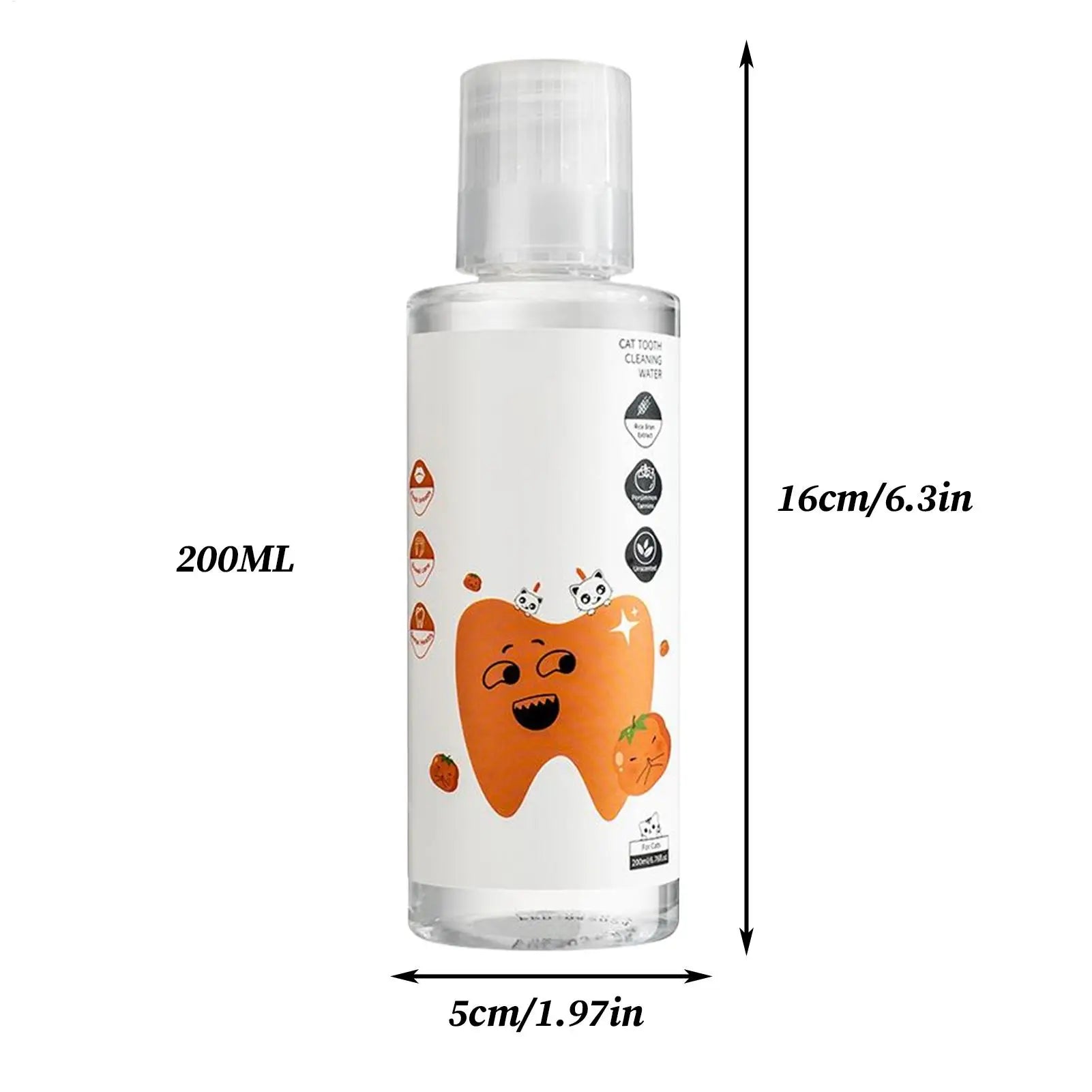 Natural Dog Mouthwash 200ml Effectively Eliminates Bad Odors