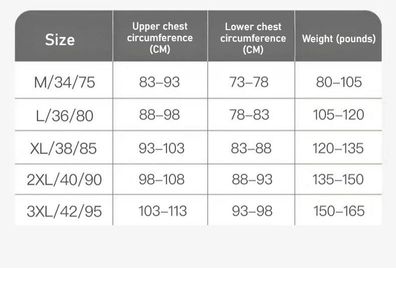 Sexy Push-Up Bra For Women With Big Breasts