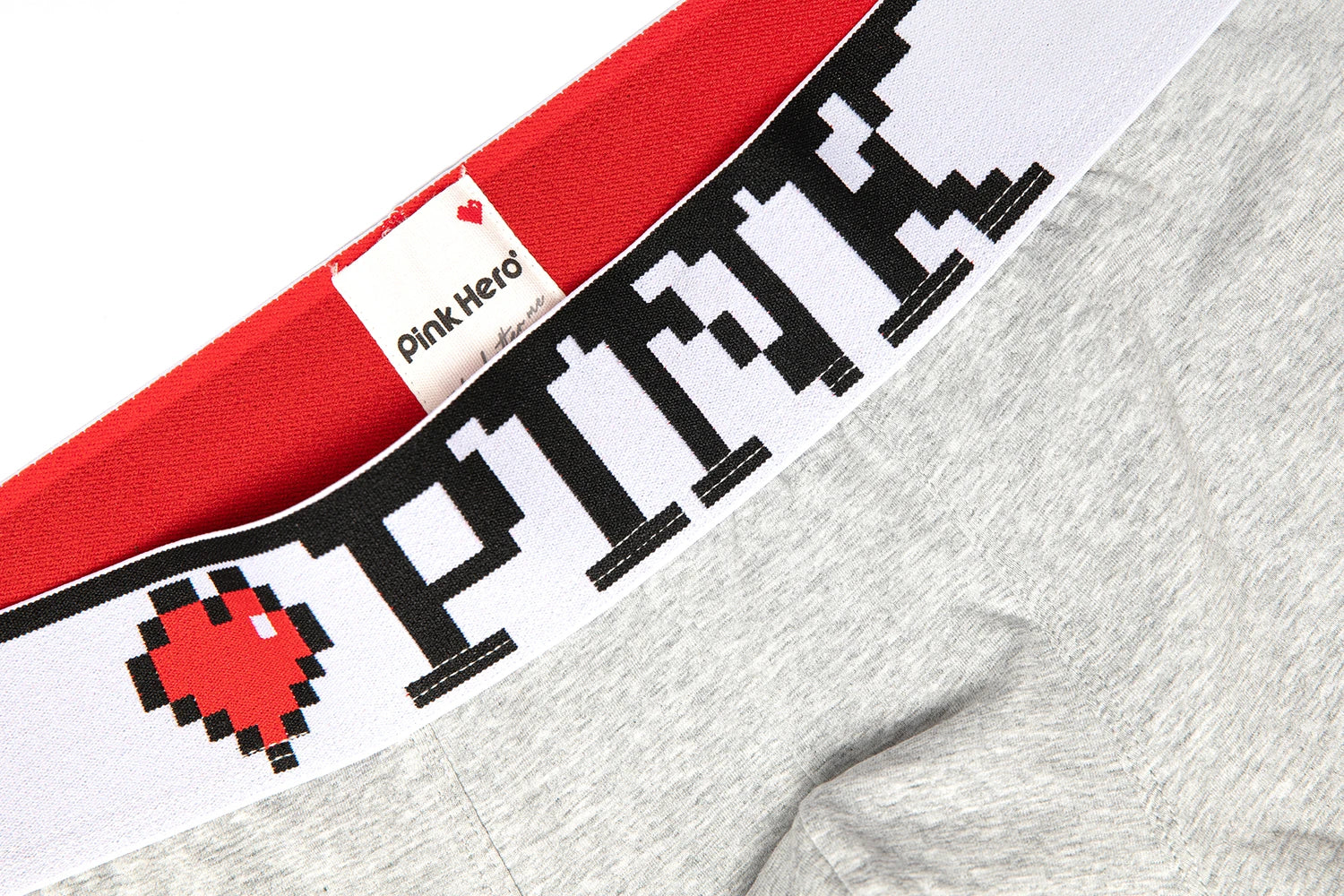 PINKHERO Men's Boxer Briefs with 5cm Wide Comfort Waistband - Soft Cotton Underwear, Premium Elastic Support &amp; Breathable Design