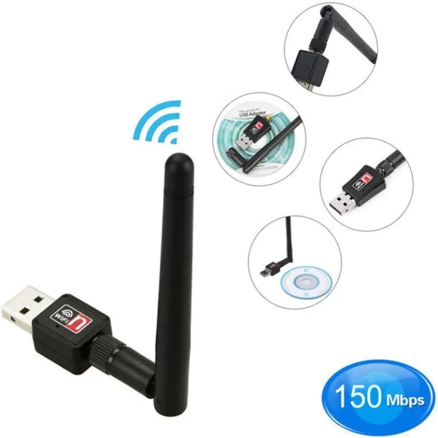 USB WiFi 150Mbps Adapter - Thu Phát Sóng Không Dây
